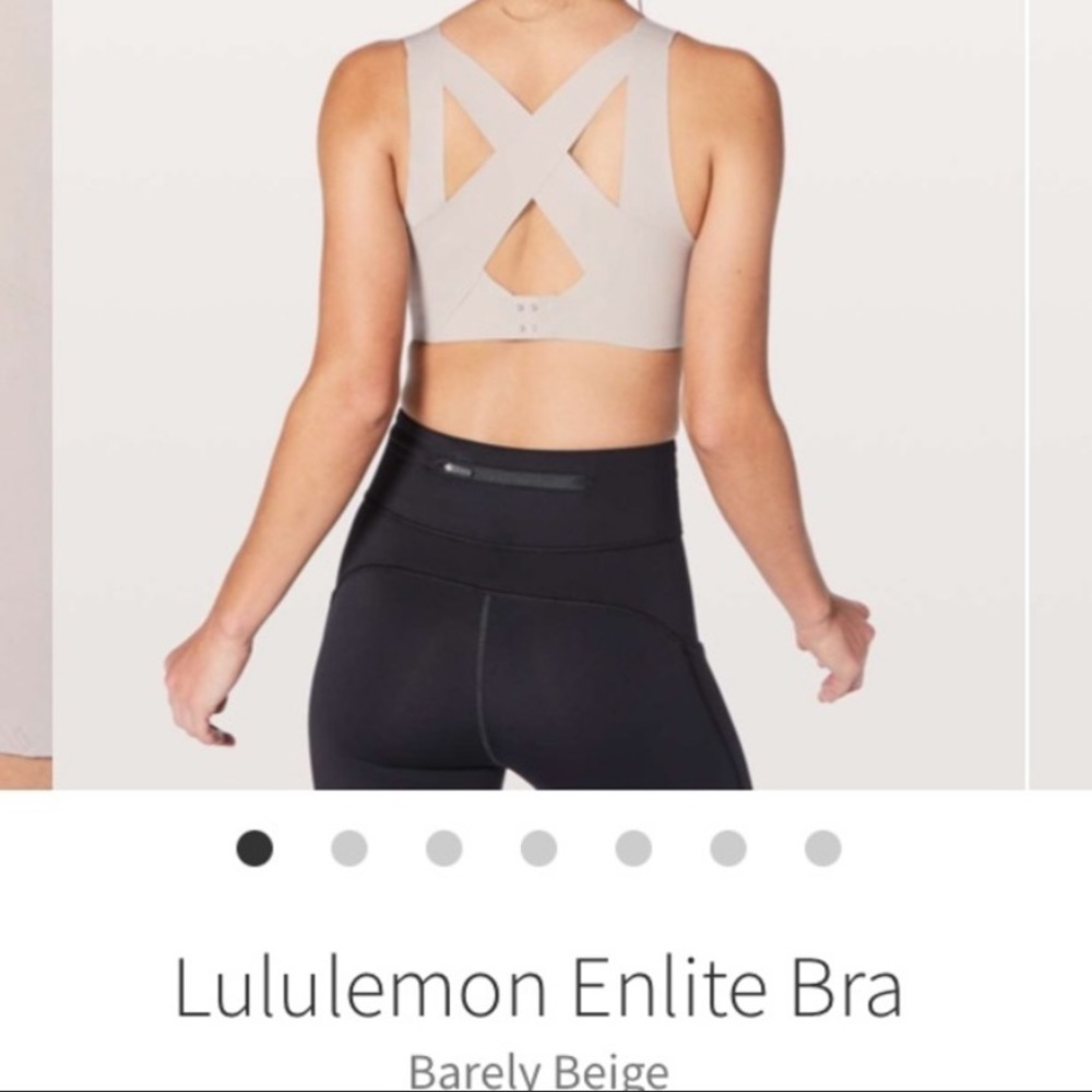 Lululemon Enlite Bra Beige 32DD